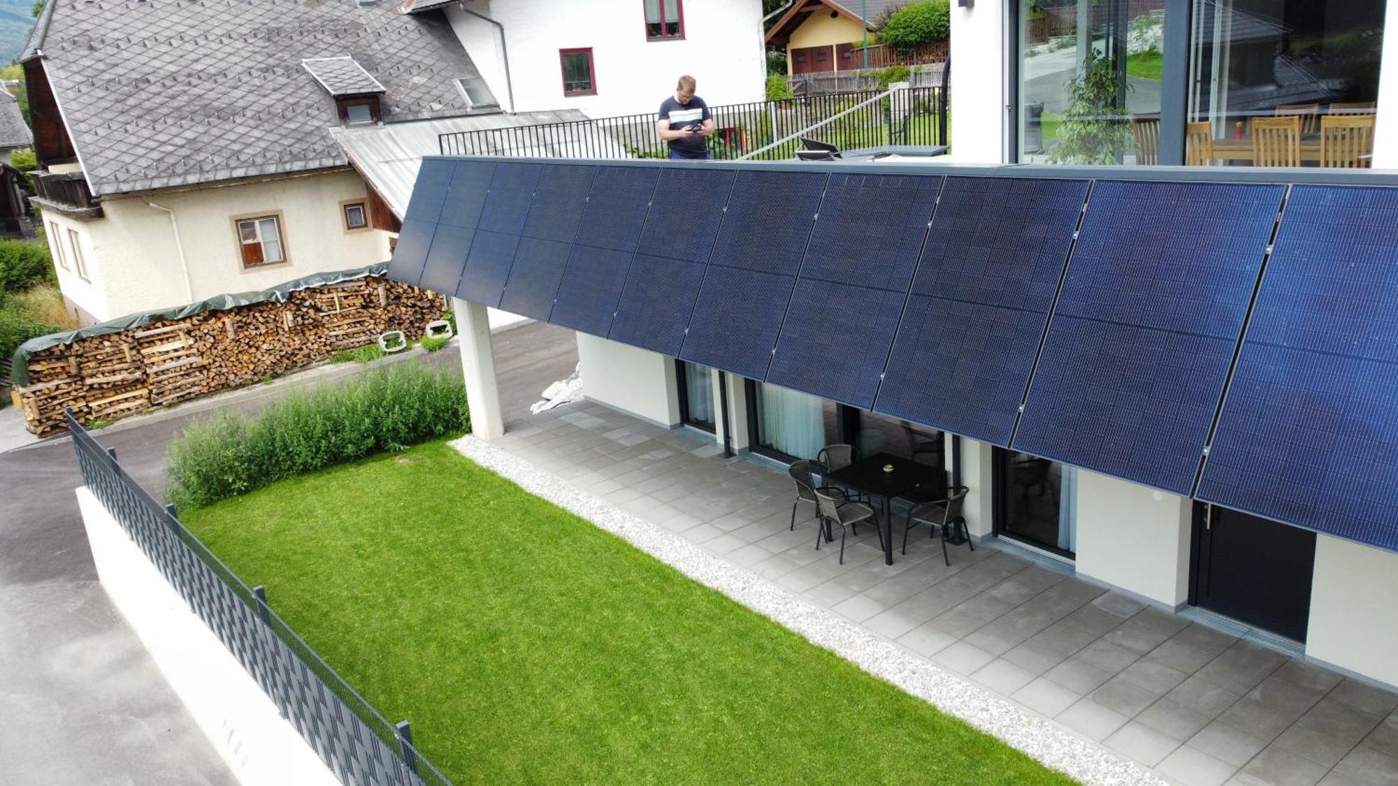 Ferienwohnung Siri Zentrum Mit Garten ซังคท์มิคาอิลอิมลุงเกา ภายนอก รูปภาพ